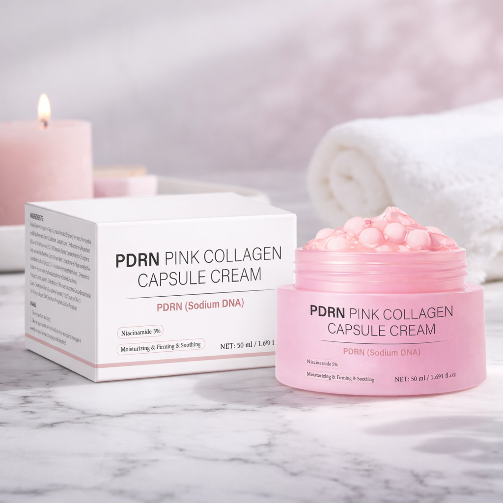Skincare Glow Glowing - 50ml Collageen Capsule Crème Voor Gezicht