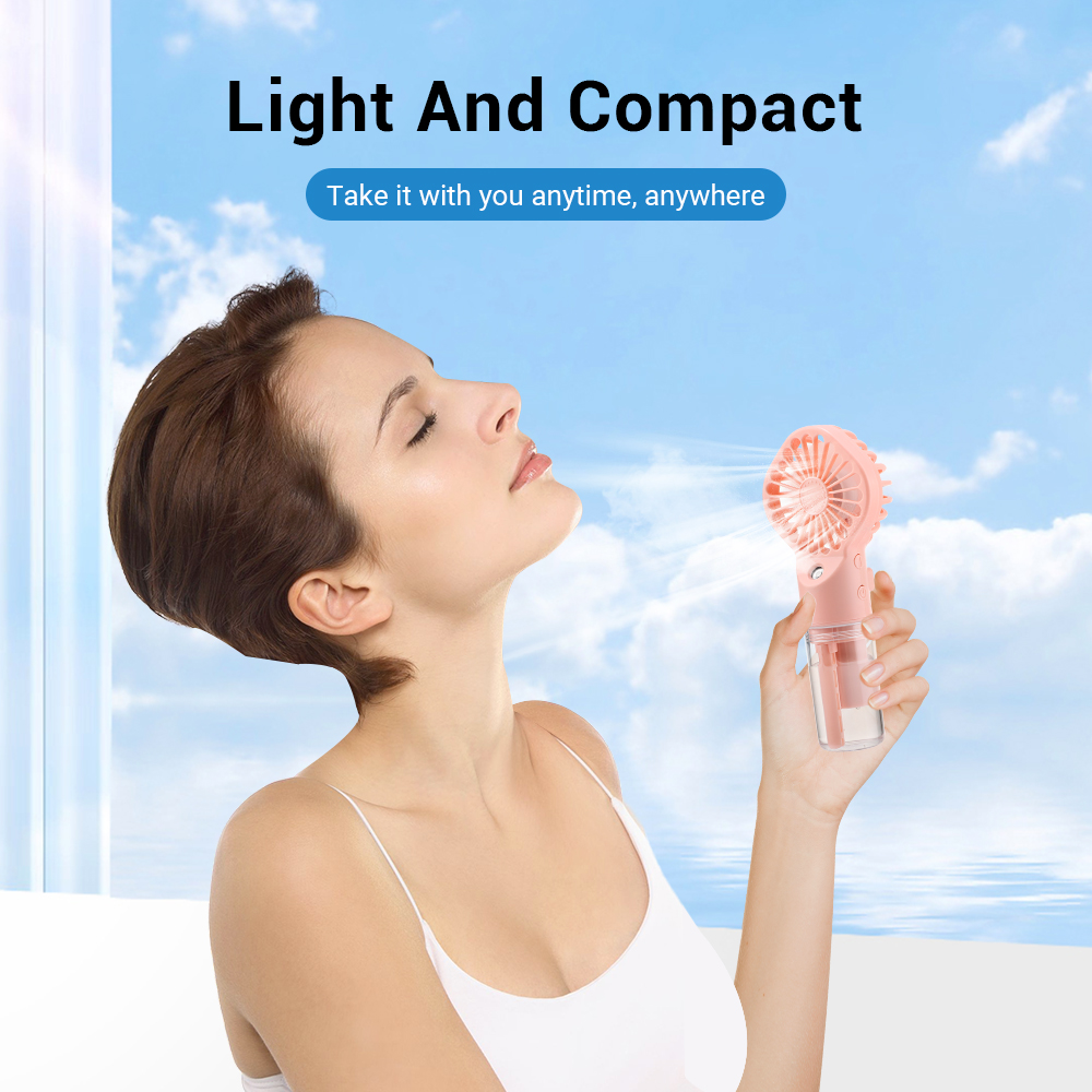 Skincare Only You - 4-speed waternevel handventilator USB Type-C oplaadbare