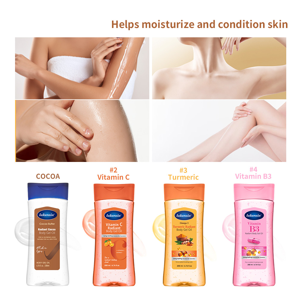 Skincare Glow Glowing - Vitamine C Kurkuma Stralende Lichaamsgel Olie