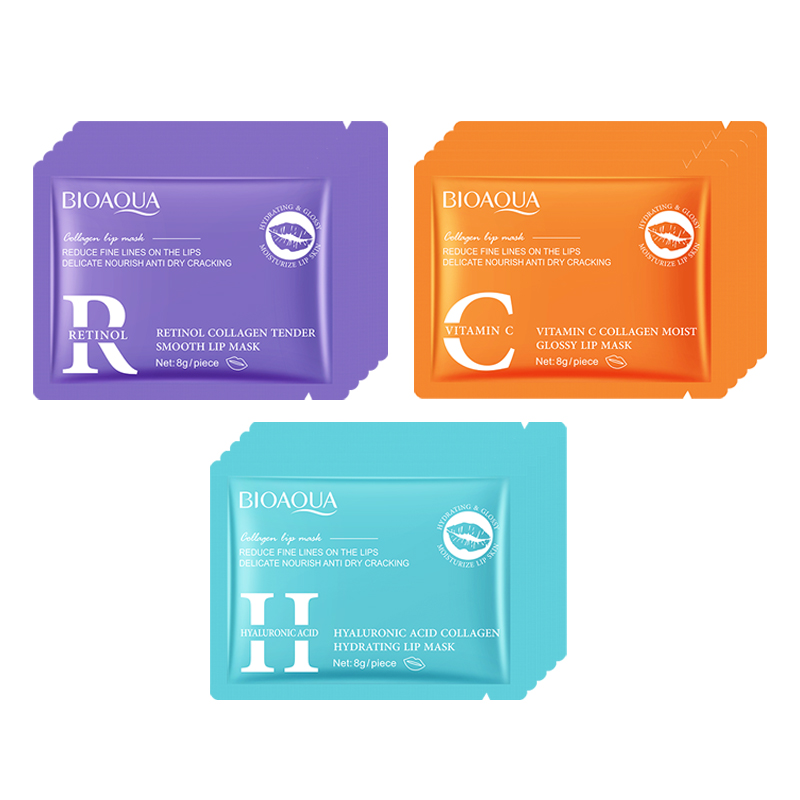 Collagen Sheet Mask - BIOAQUA Retinol Crystal Collageen Oogmasker Anti