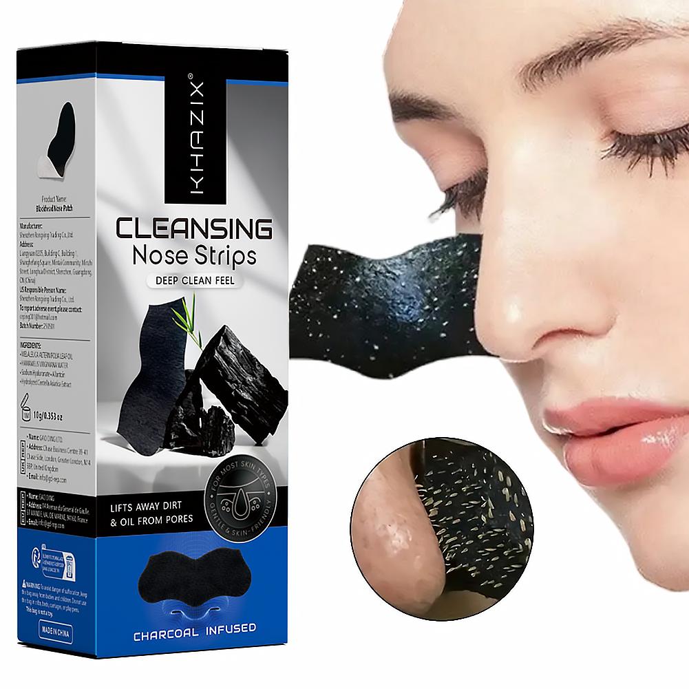 Charcoal Pore Strip - Houtskool Dieptereinigende Neusstrips, Poriënreinigende Mee-eter Verwijderende