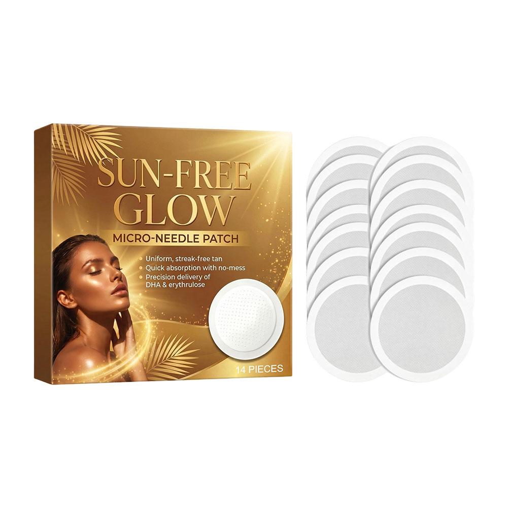 Skincare Glow Glowing - 14 stuks Zonnevrije Glow Microneedle Zonnebankpleister