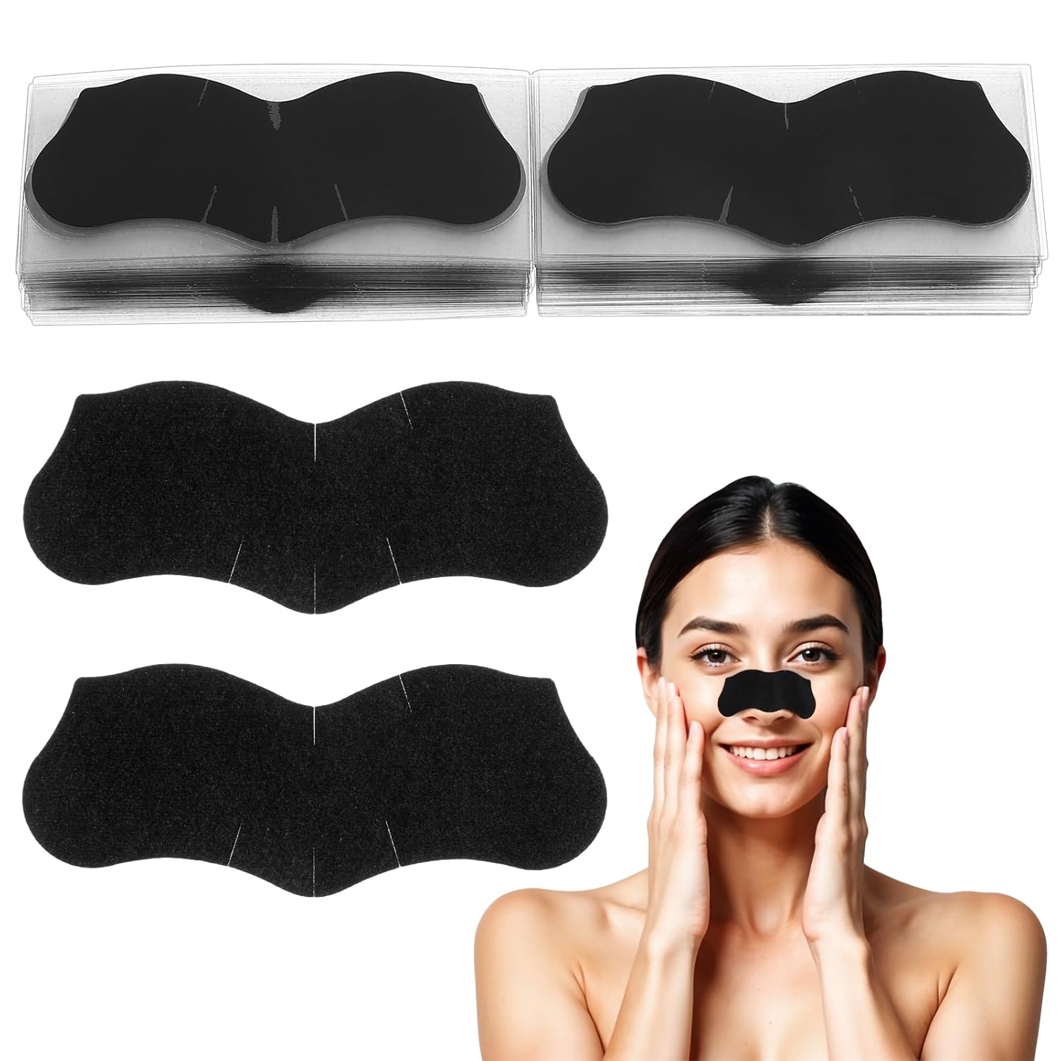15 Stuks Bamboe Houtskool Mee- - Charcoal Pore Strip recensie en prijs