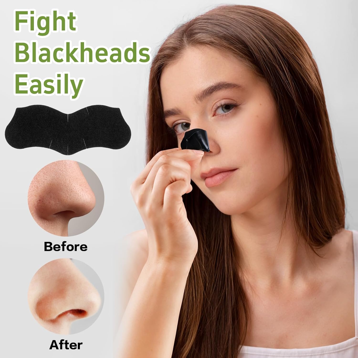 15 Stuks Bamboe Houtskool Mee- - Charcoal Pore Strip recensie en prijs