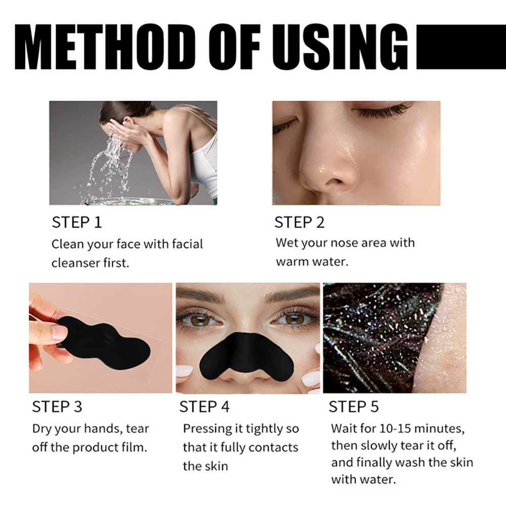 10/20/50/100 Stuks Diepe Reini - Charcoal Pore Strip recensie en prijs