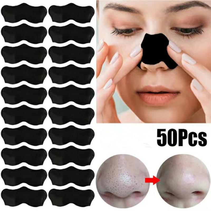 50 stuks neus mee-eter verwijd - Charcoal Pore Strip recensie en prijs