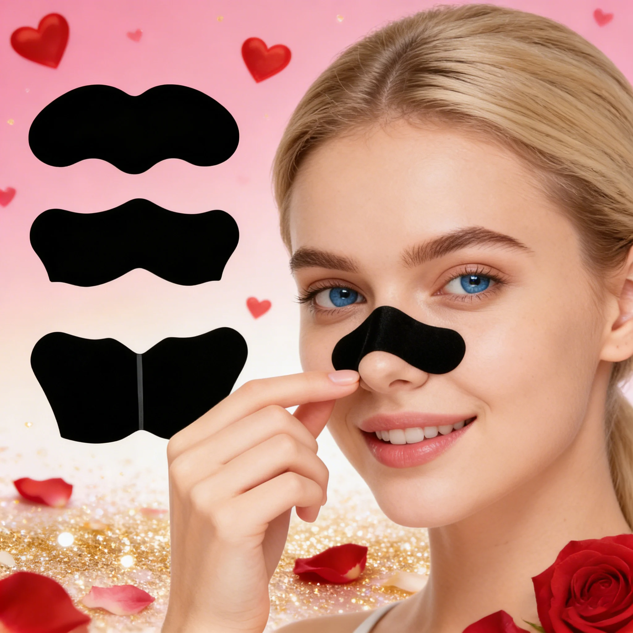 30 stuks bamboe houtskool neus - Charcoal Pore Strip recensie en prijs