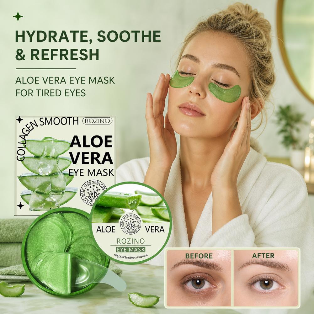 60 stuks Aloë Vera Collageen O - Collagen Sheet Mask recensie en prijs