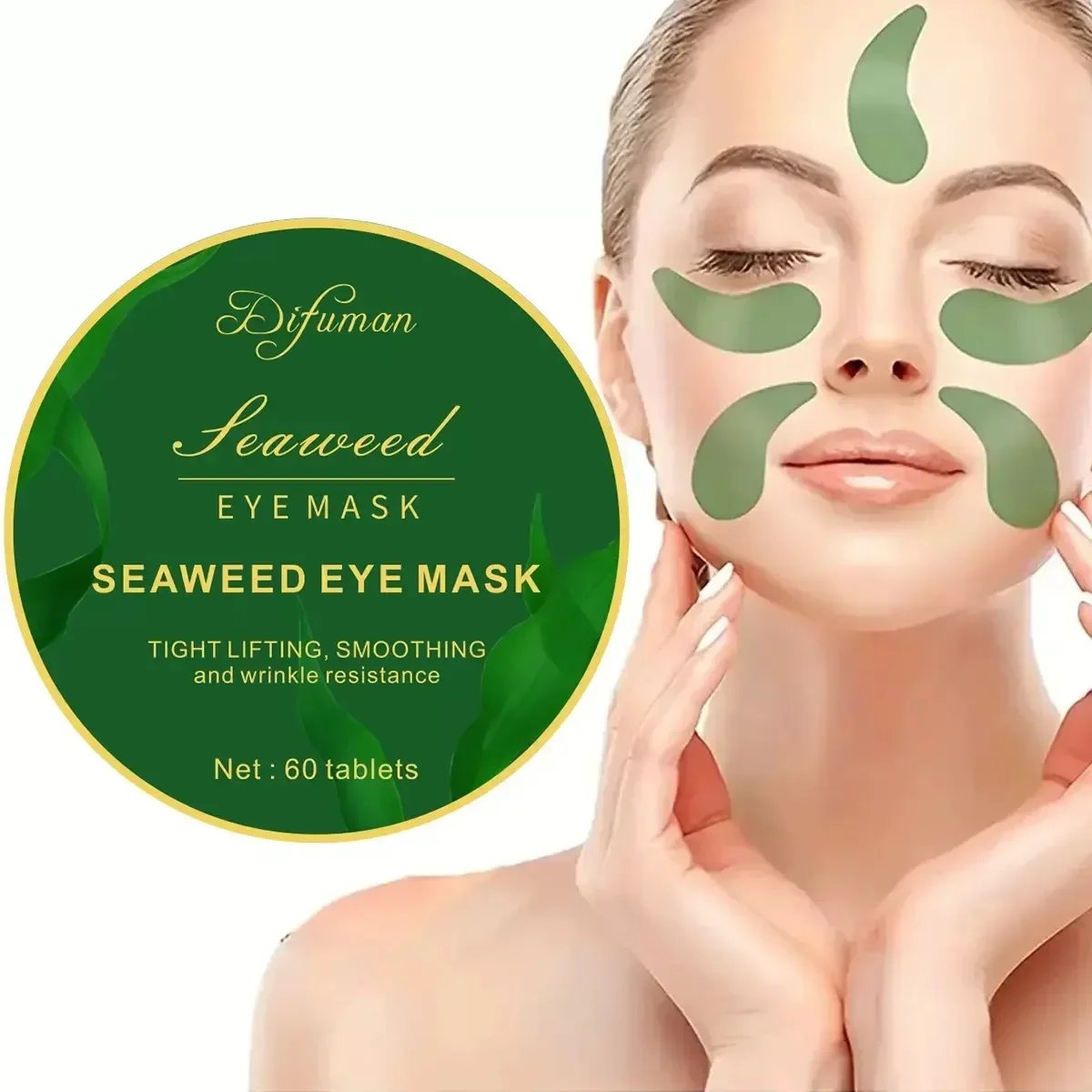 60 stuks zeewier hyaluronzuur  - Collagen Sheet Mask recensie en prijs