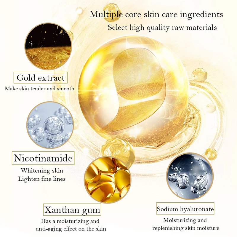 5/10/20/30 Pairs Crystal Gold  - Collagen Sheet Mask recensie en prijs