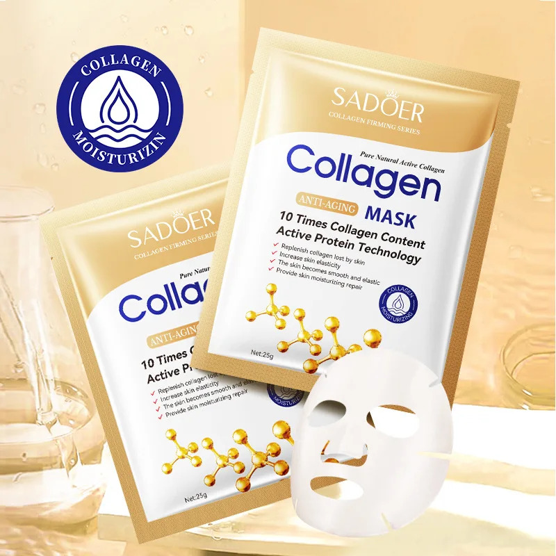 10 stuks anti-aging collageen  - Collagen Sheet Mask recensie en prijs