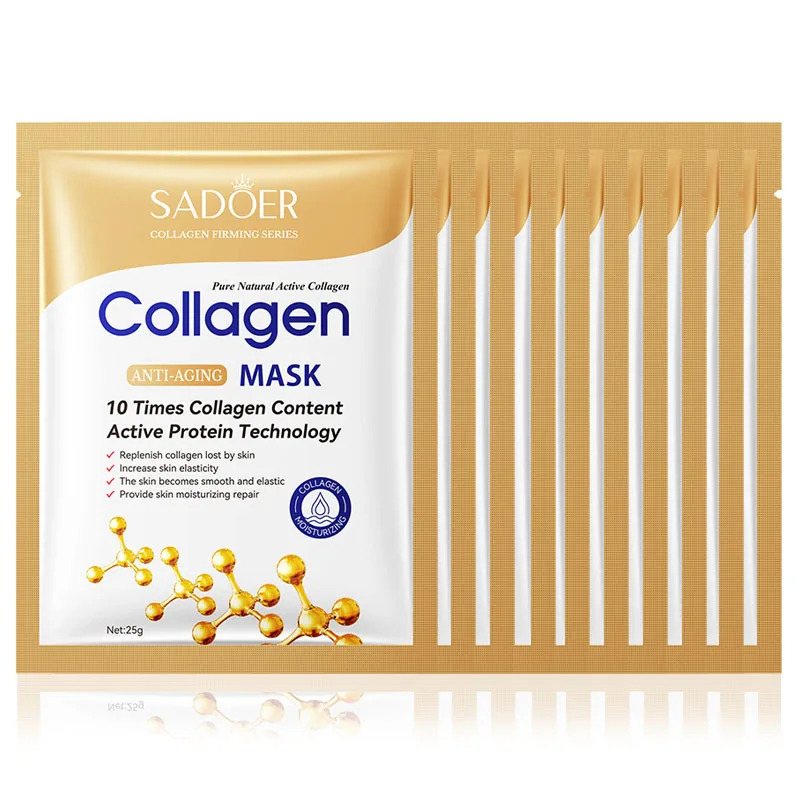 10 stuks anti-aging collageen  - Collagen Sheet Mask recensie en prijs