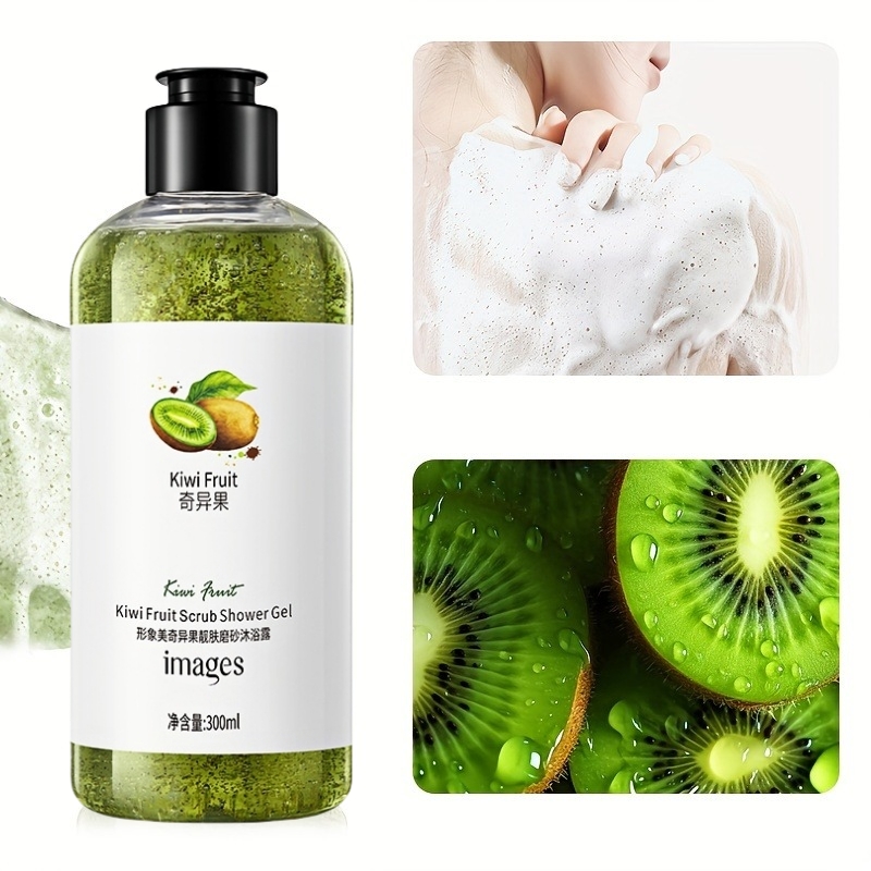 300ml Kiwi Fruit Scrub Doucheg - Skincare Ingredients recensie en prijs