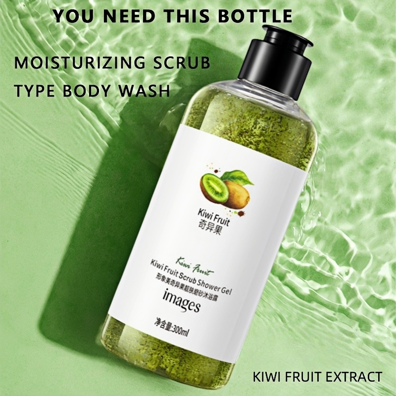 300ml Kiwi Fruit Scrub Doucheg - Skincare Ingredients recensie en prijs