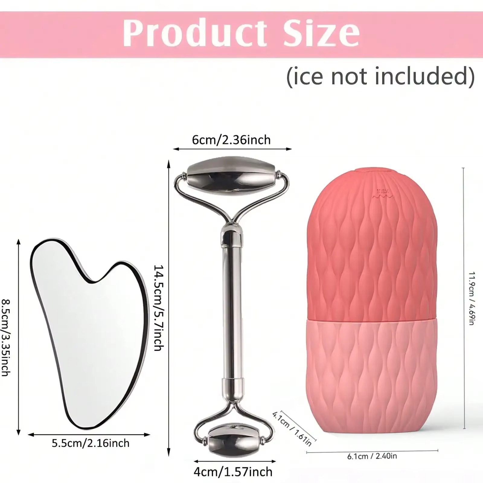 IJsroller & RVS Gua Sha set vo - Skincare Glow Glowing recensie en prijs