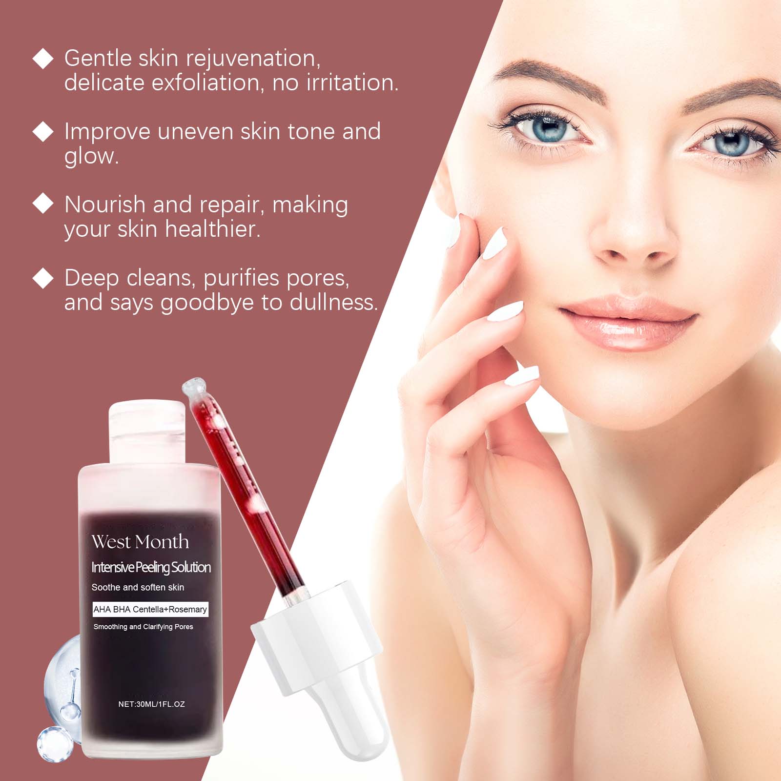Peeling Gezicht Serum Anti Acn - Centella Asiatica Toner recensie en prijs