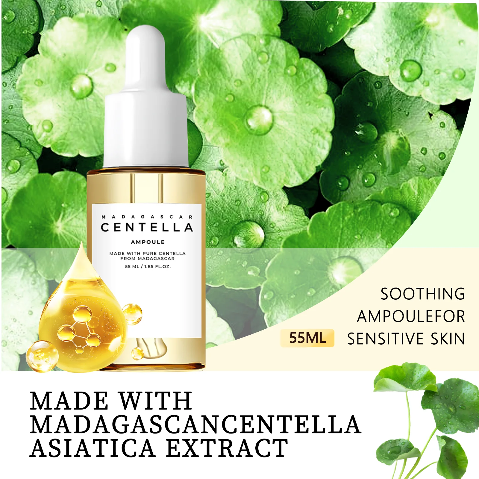 Madagascar Centella Ampul 55ml - Centella Asiatica Toner recensie en prijs