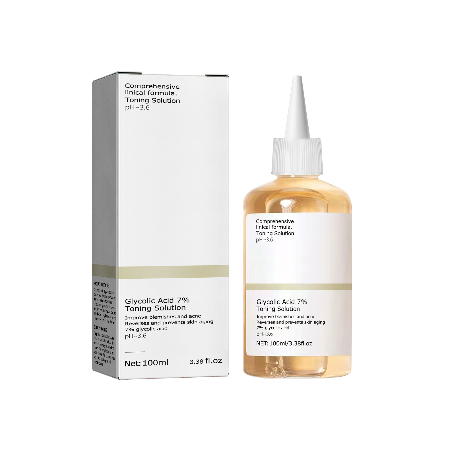 100 ml glycolzuur 7% tonifiëre - Centella Asiatica Toner recensie en prijs
